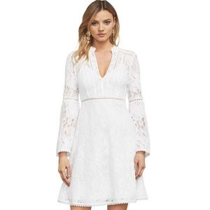 New BCBGMAXAZRIA Maye floral lace dress